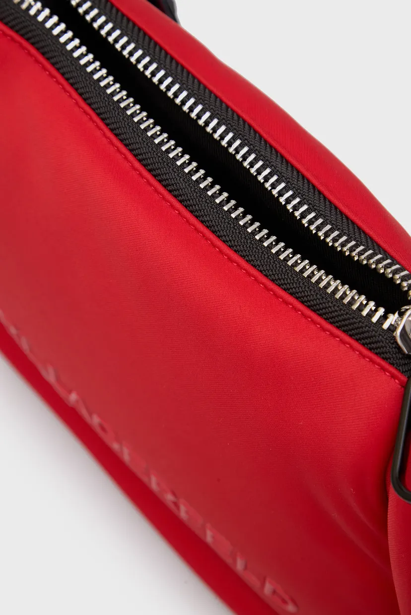 Жіноча червона сумка puffy shoulderbag 5