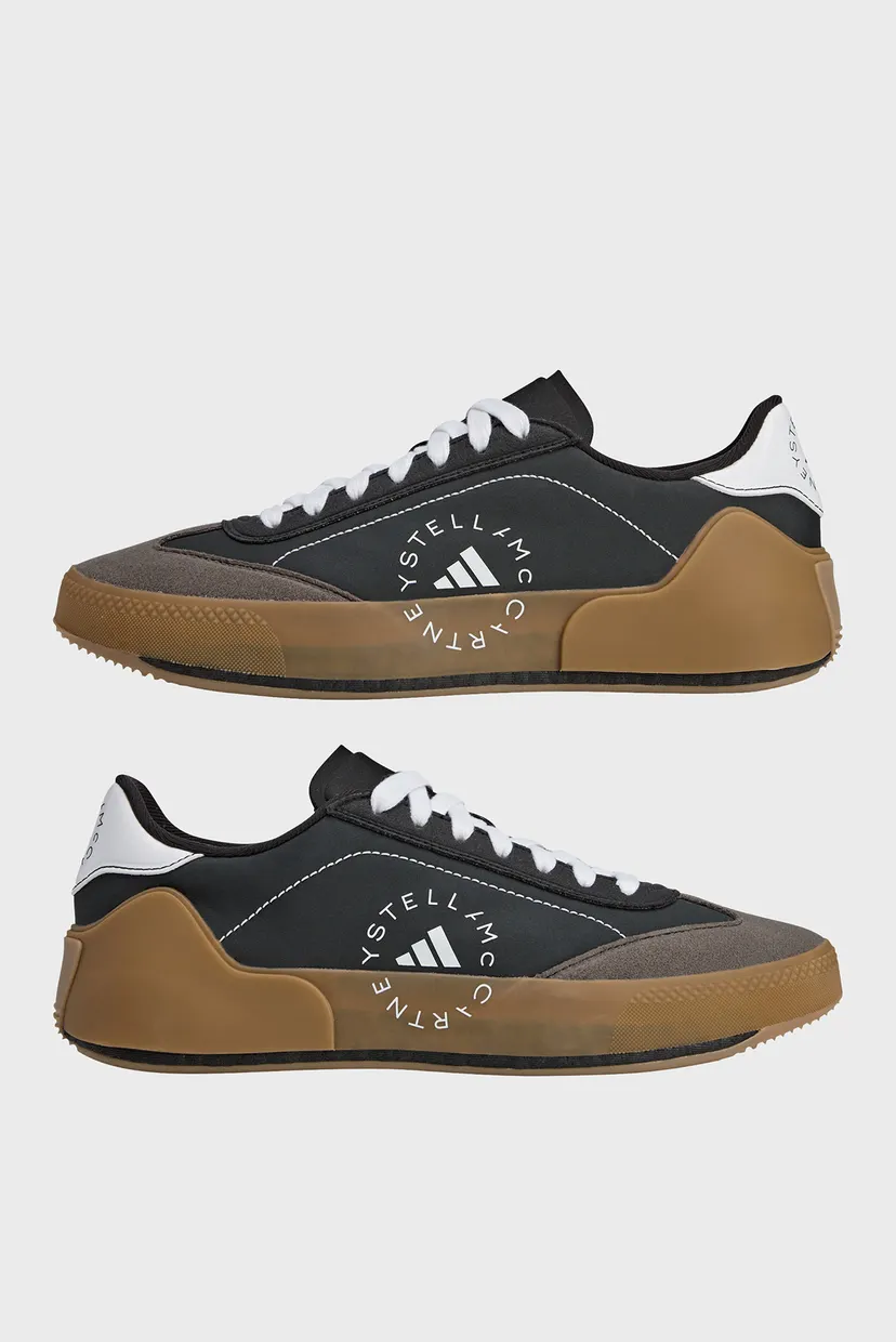 Жіночі чорні кросівки adidas by Stella McCartney Court Boost 8