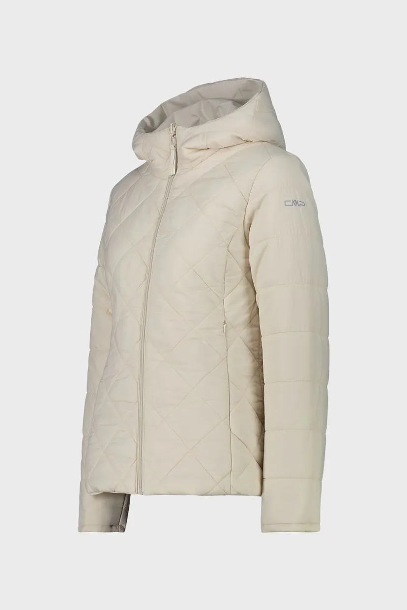 Женская белая двусторонняя куртка FIX HOOD TWILL 6