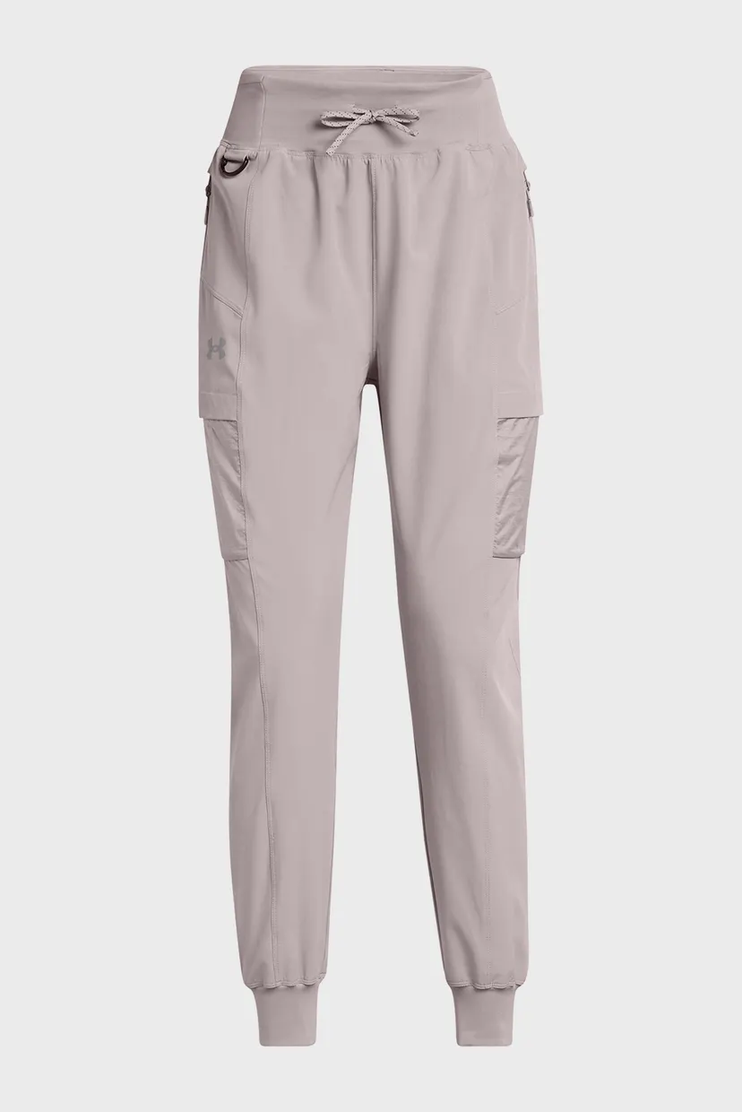 Женские пудровые спортивные брюки UA Trail Run Pants 5