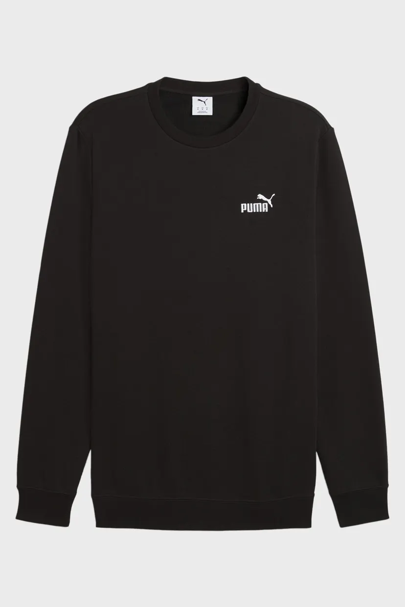 Чоловічий чорний світшот Essentials Small No. 1 Logo Crew Men 6