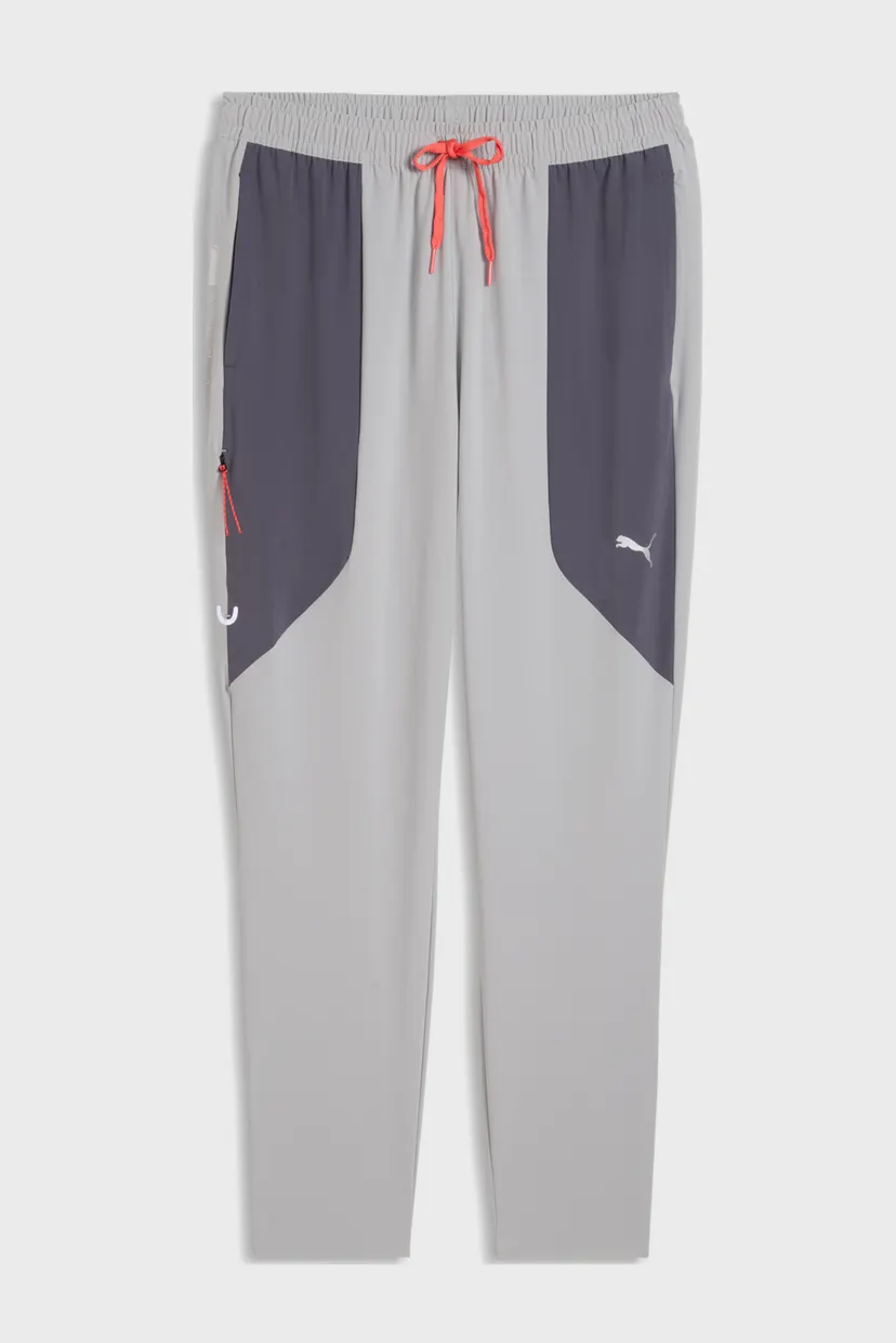 Мужские серые спортивные брюки FLEX STRETCH Woven Training Pants 4
