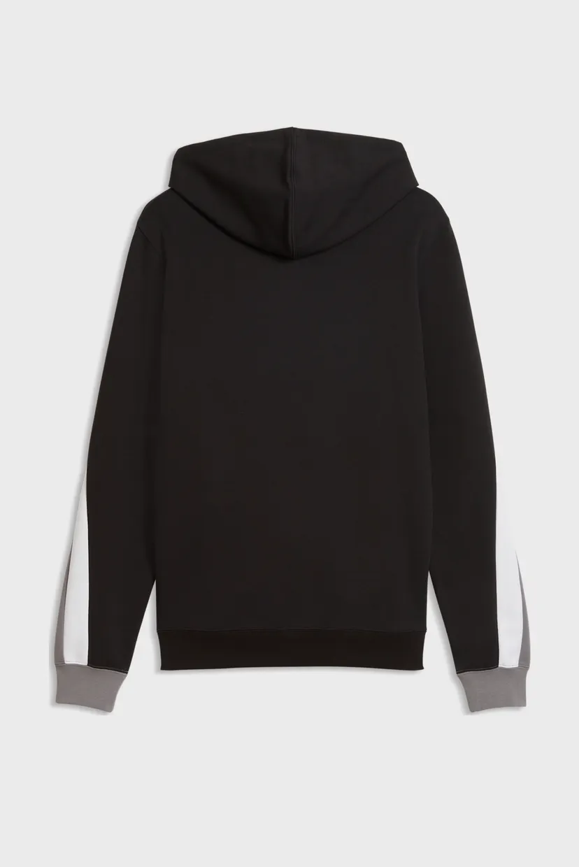 Чоловіче чорне худі Essentials Colourblock Hoodie Men 5
