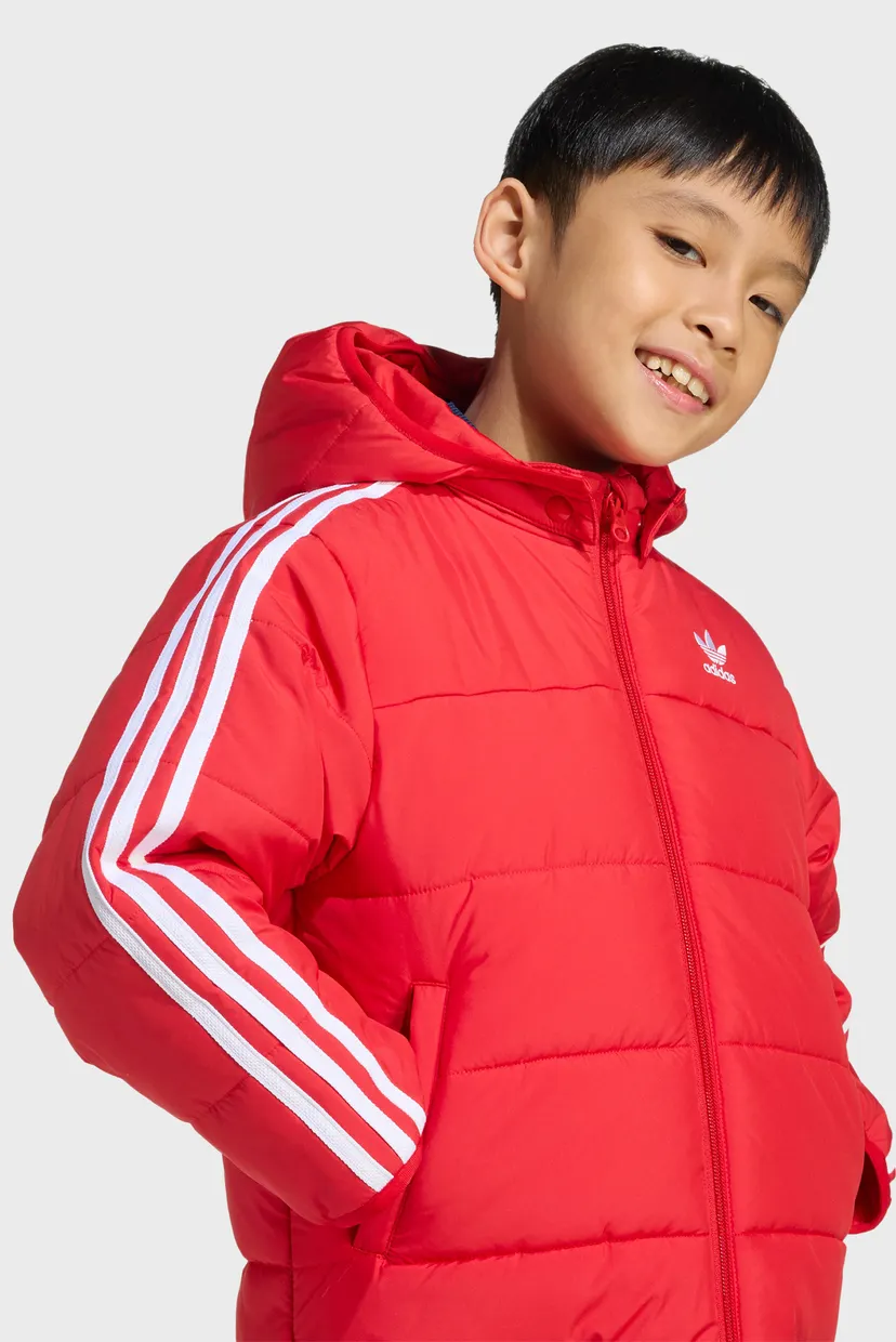 Детская красная куртка Adicolor Kids 6