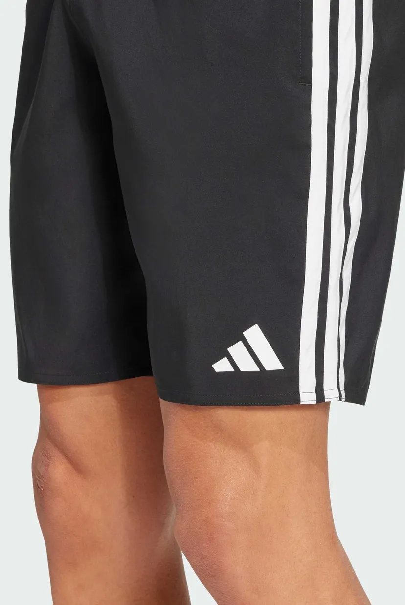 Мужские черные плавательные шорты 3-Stripes 8-Inch 5