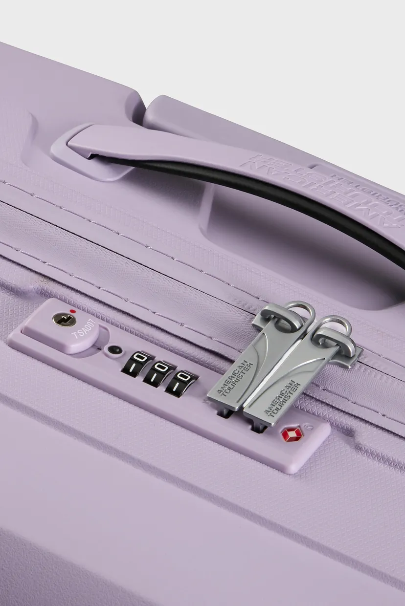 Бузкова валіза 55 см AIRCONIC STORMY LILAC 6