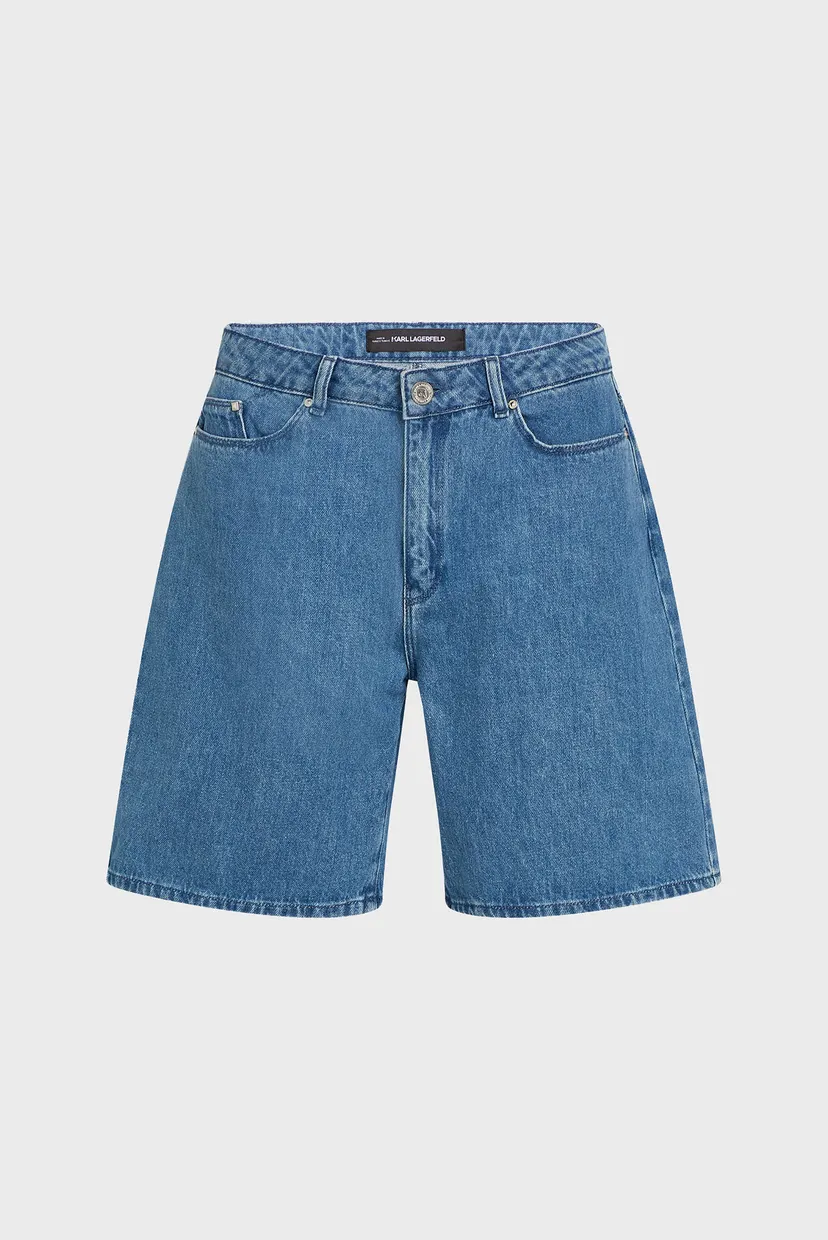 Жіночі сині джинсові шорти IKON DUO DENIM SHORTS 5