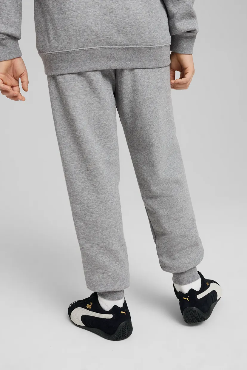 Детские серые спортивные брюки ESS No. 1 Logo Sweatpants Youth 3