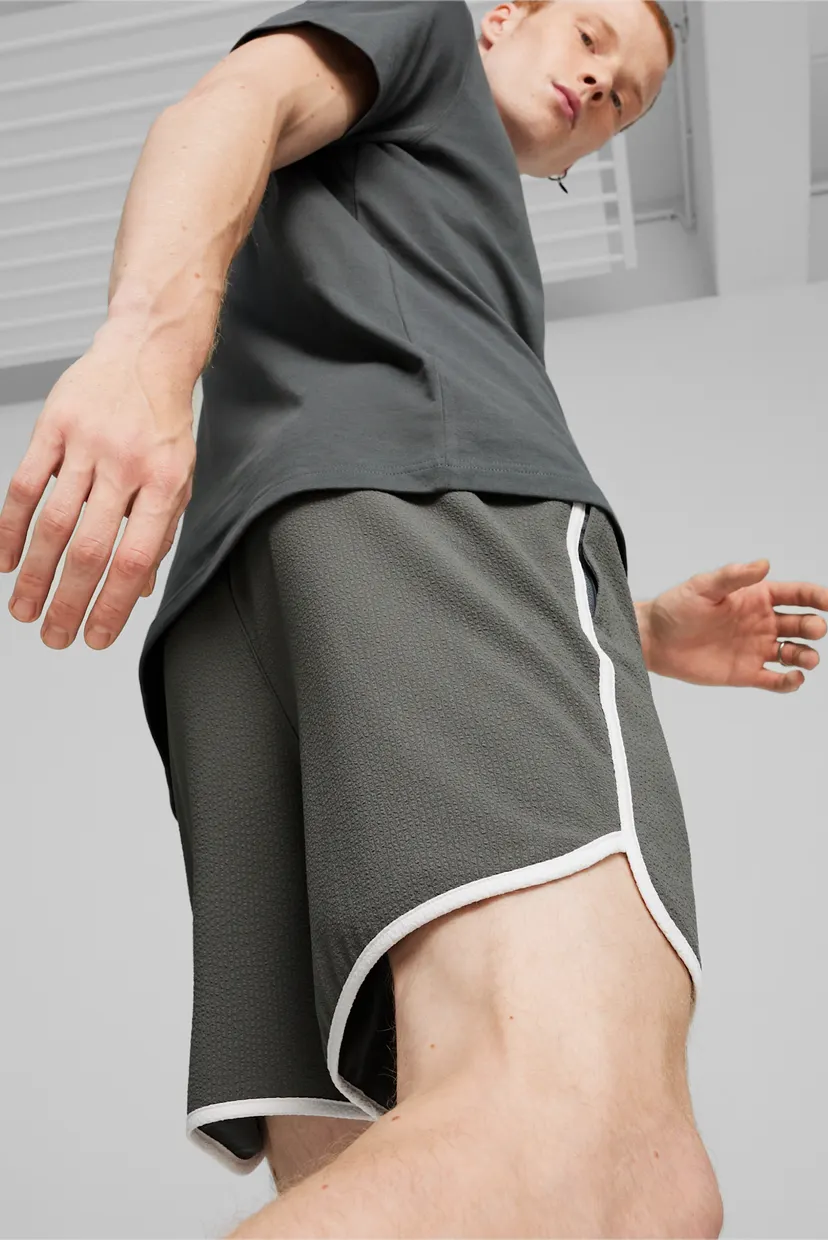 Чоловічі сірі шорти PUMA TEAM Men's Shorts 4