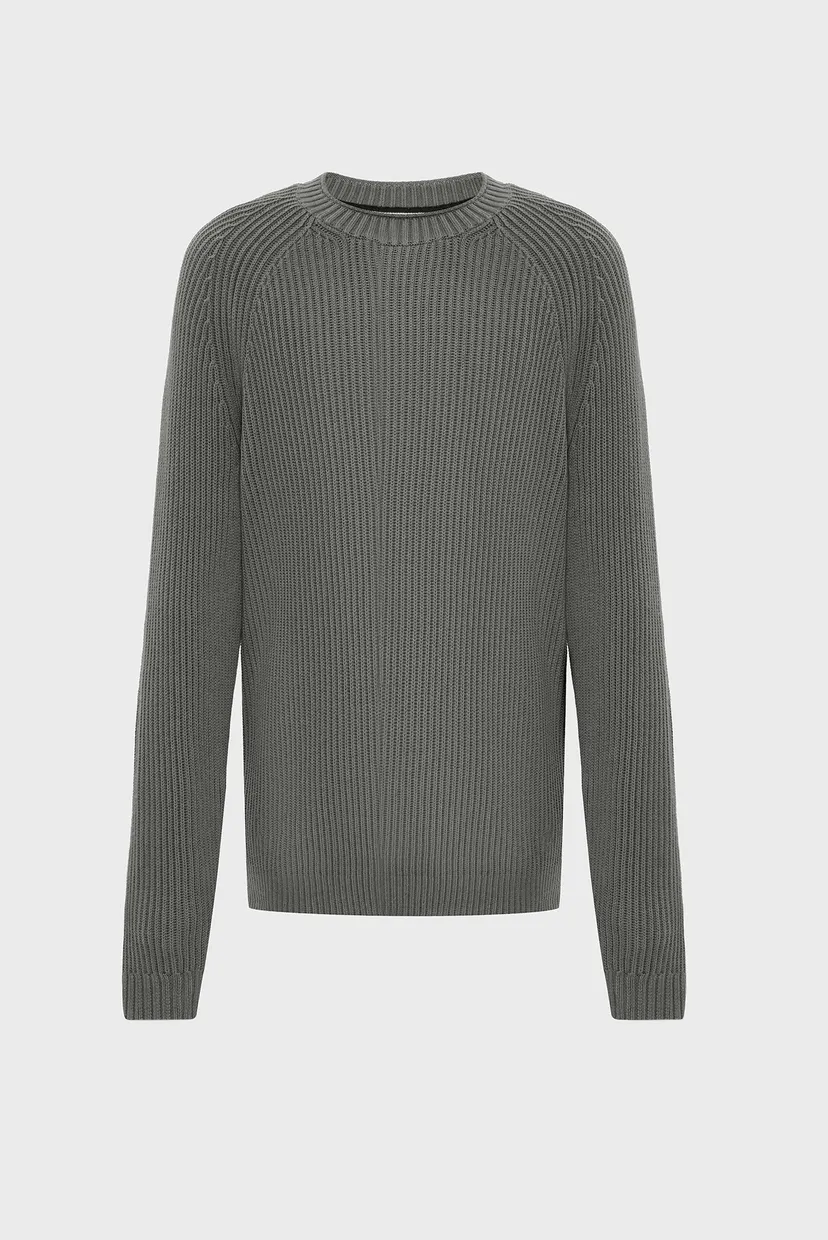 Чоловічий сірий джемпер SOFT UTILITY RAGLAN 6
