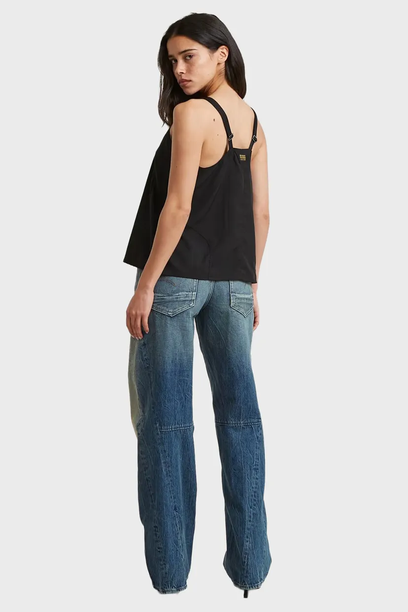 Женский черный топ Slip 4