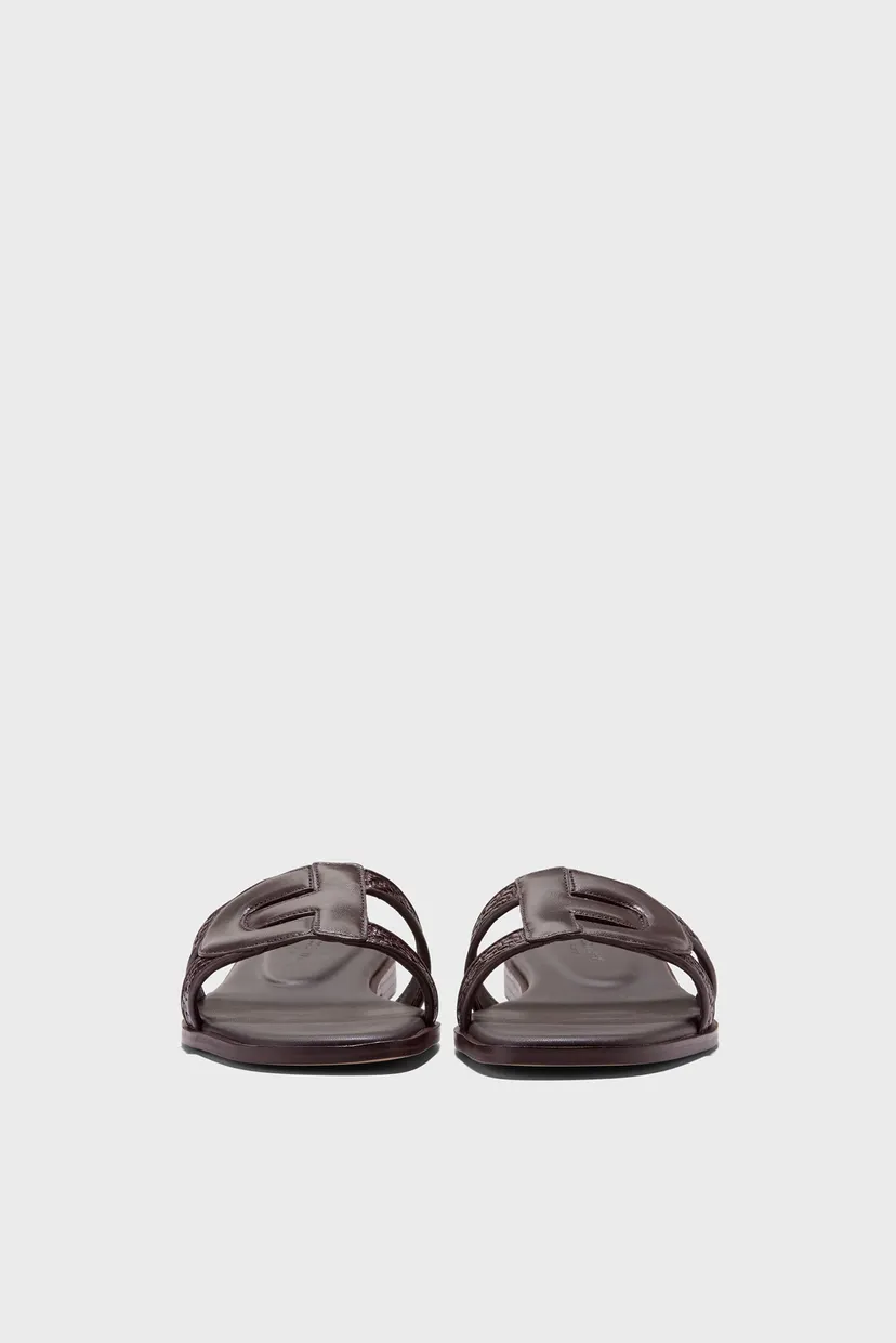 Жіночі чорні шкіряні слайдери COLE HAAN Chrisee 5