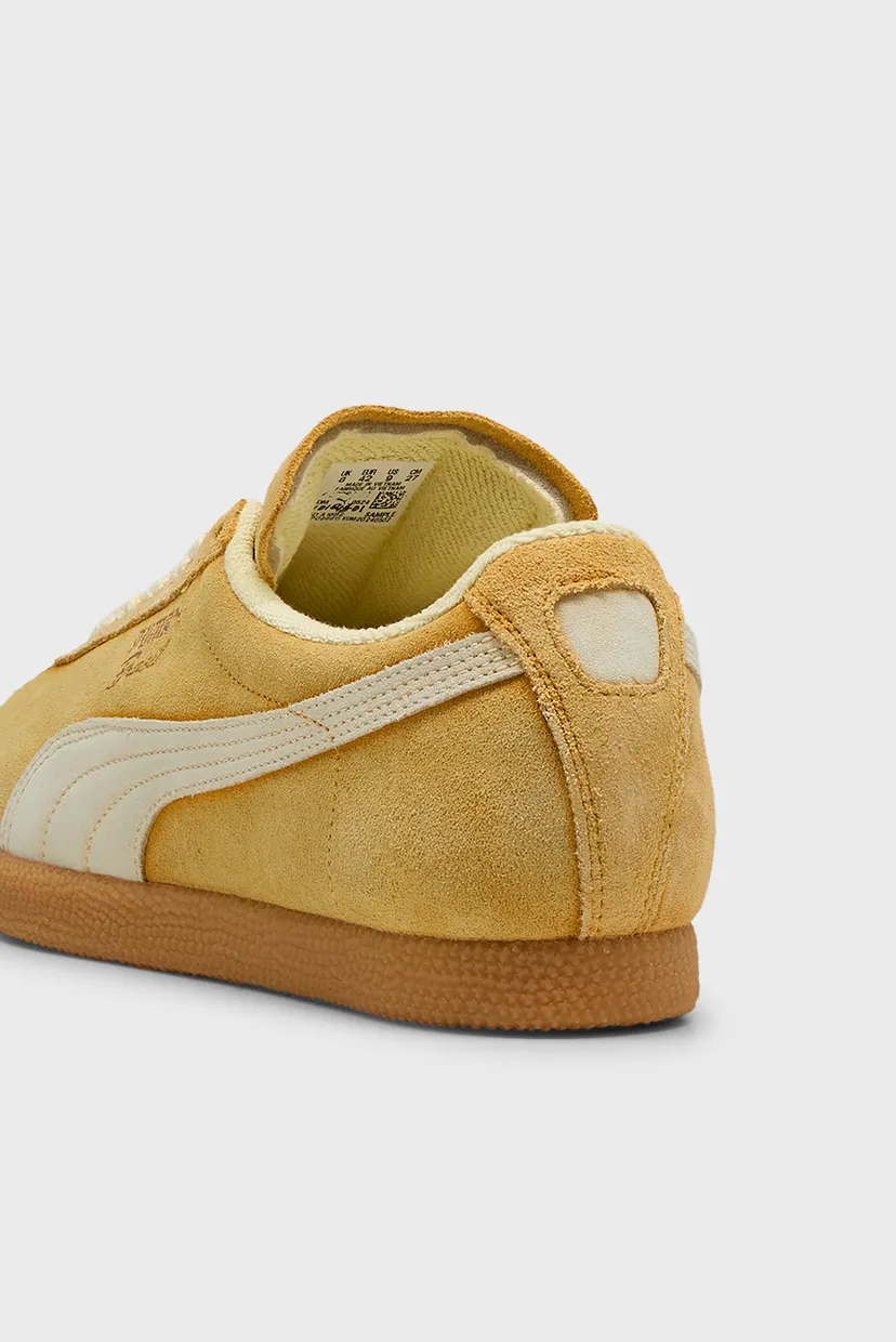 Гірчичні замшеві снікерси Brasil The NeverWorn V Sneakers Unisex 6
