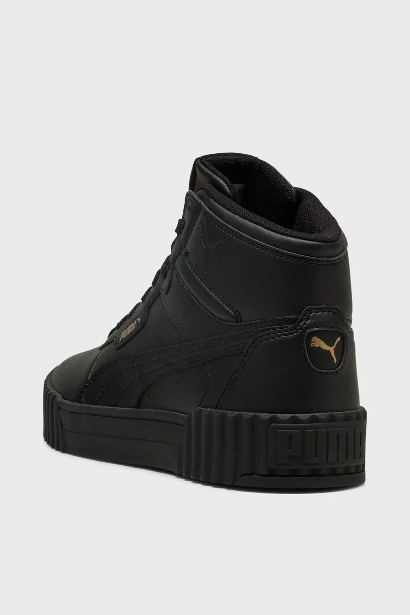 Жіночі чорні шкіряні кросівки Carina 3.0 Mid Sneakers Women 5