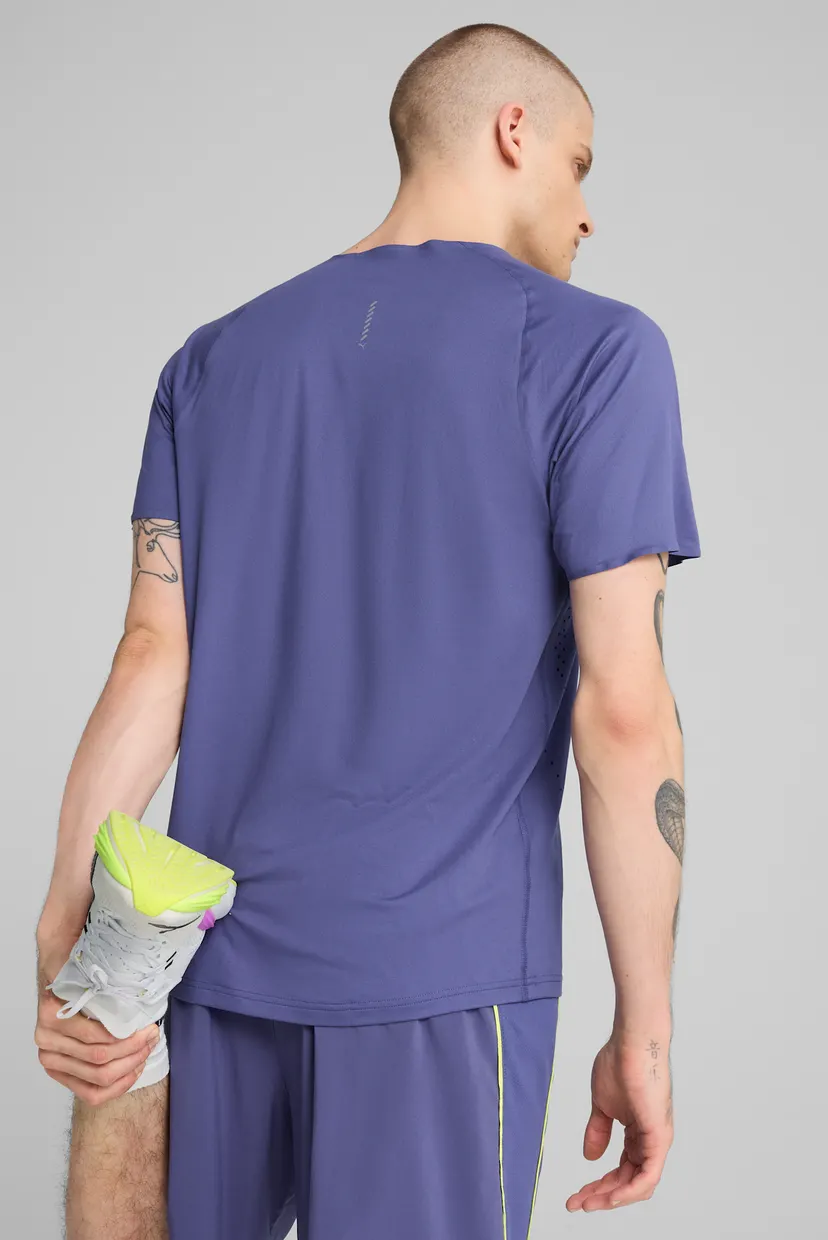 Мужская синяя футболка CLOUDSPUN Running Tee Men 3