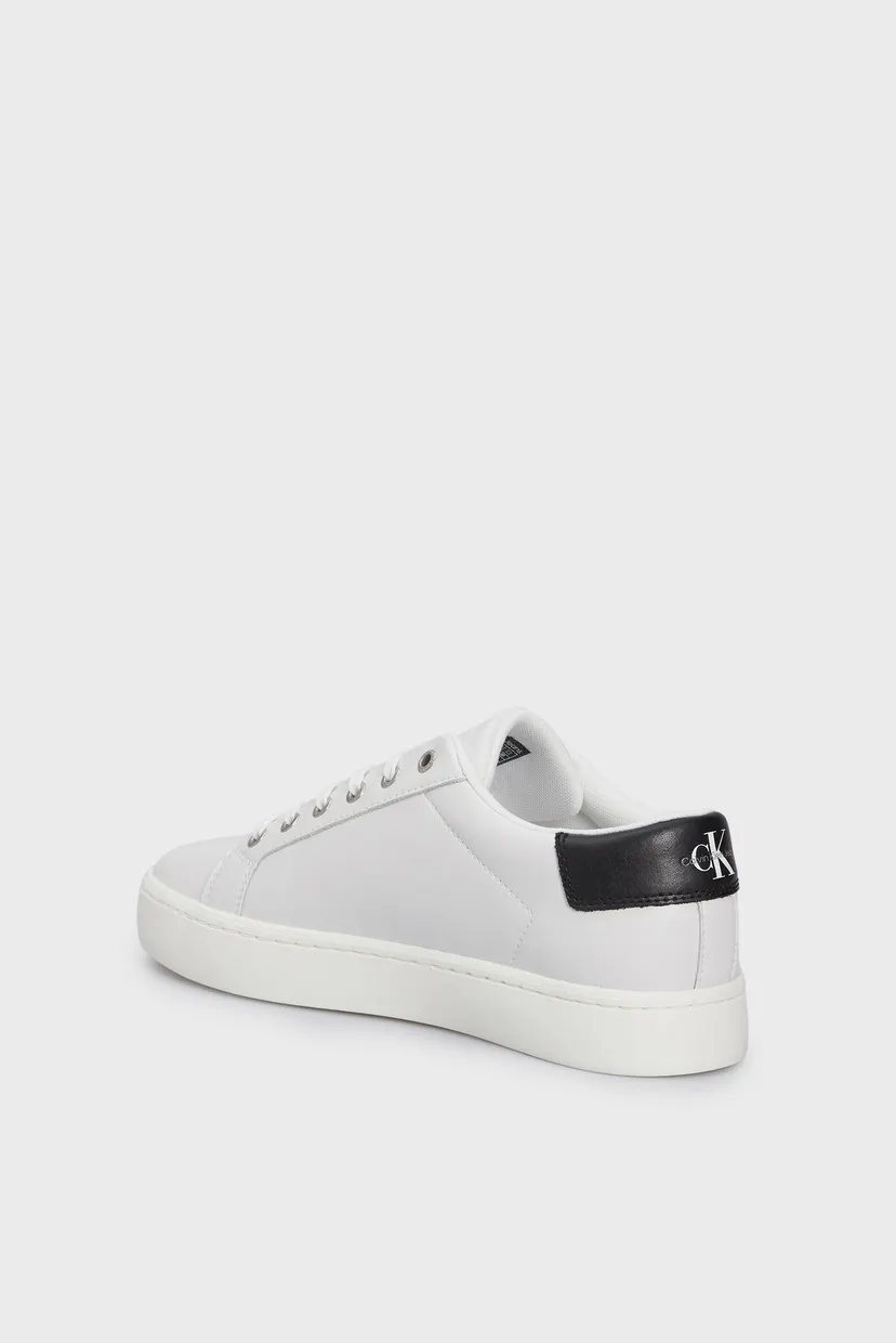 Мужские белые кожаные сникерсы CLASSIC CUPSOLE LACEUP LOW LTH 5