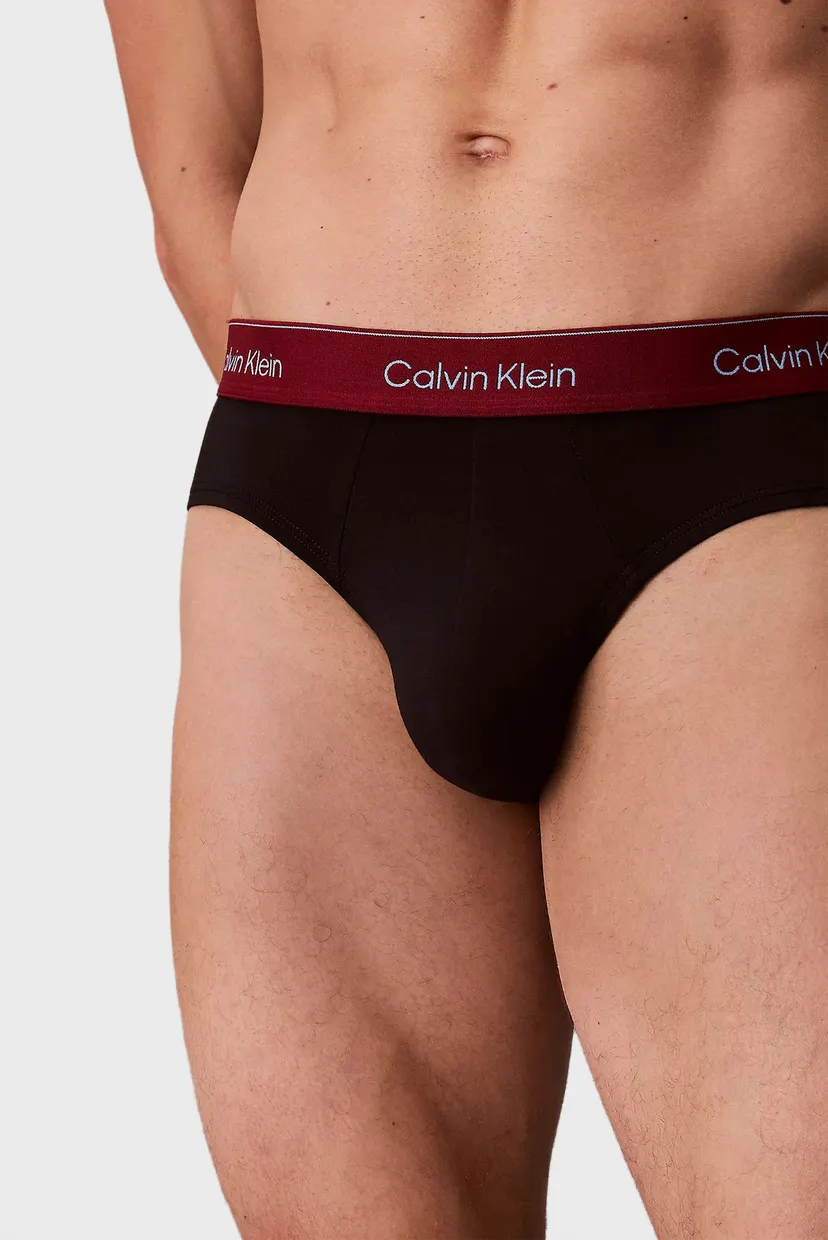 Мужские черные брифы (3 шт) HIP BRIEF 6