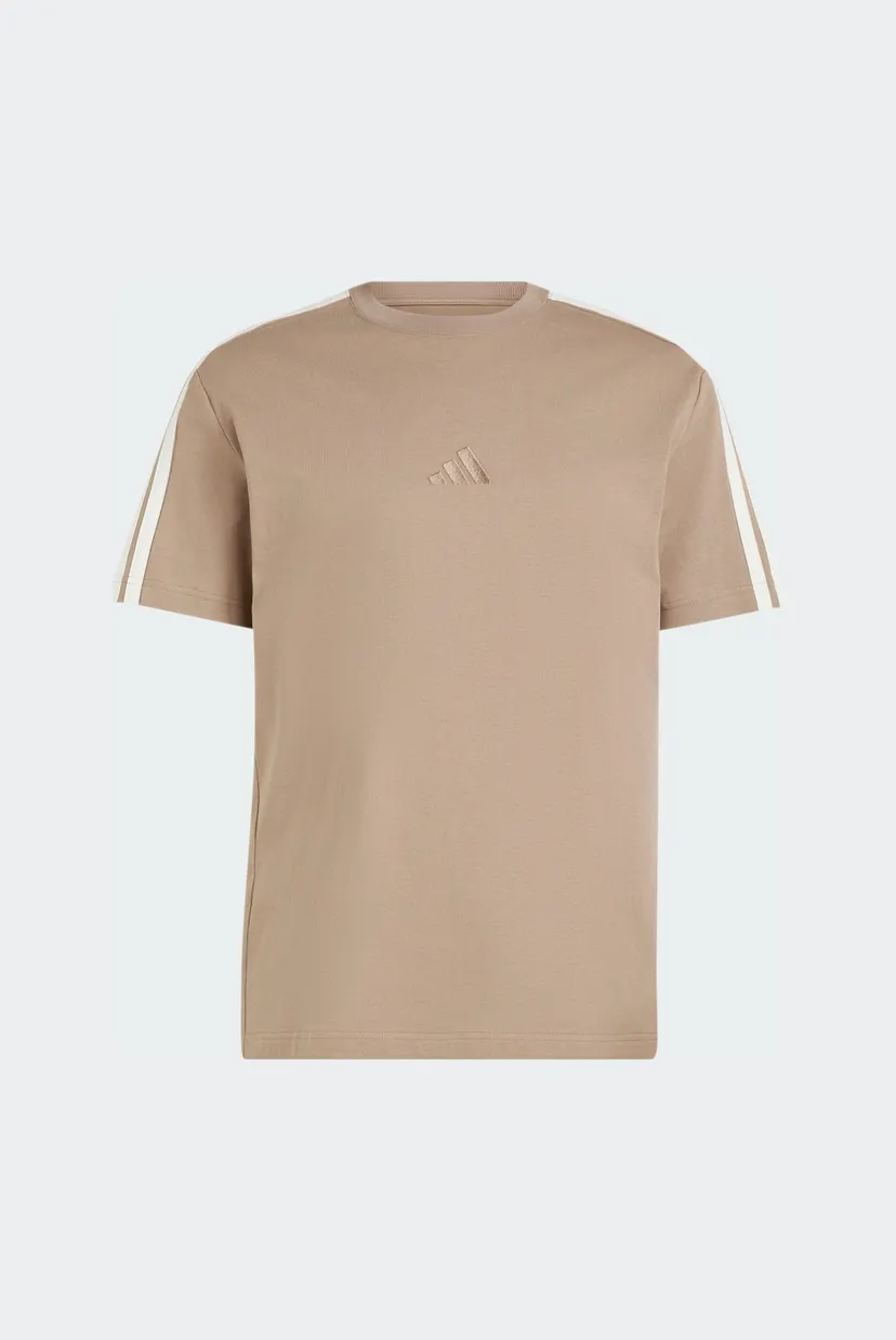 Мужская бежевая футболка ADIDAS KIT 3-STRIPES REGULAR 6