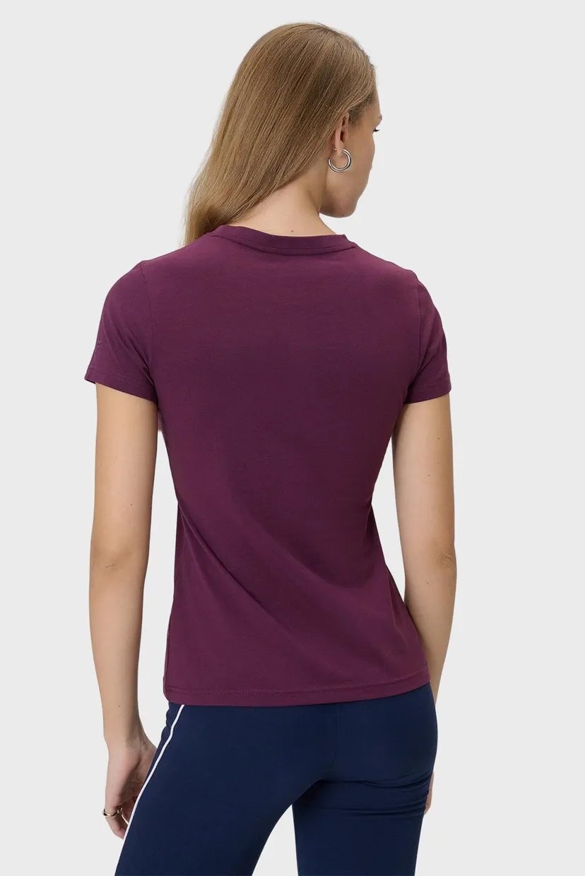 Жіноча фіолетова футболка 4