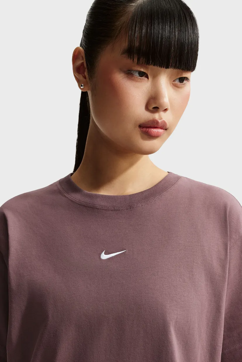 Женская розовая футболка W NSW CLASSIC SS TEE 5