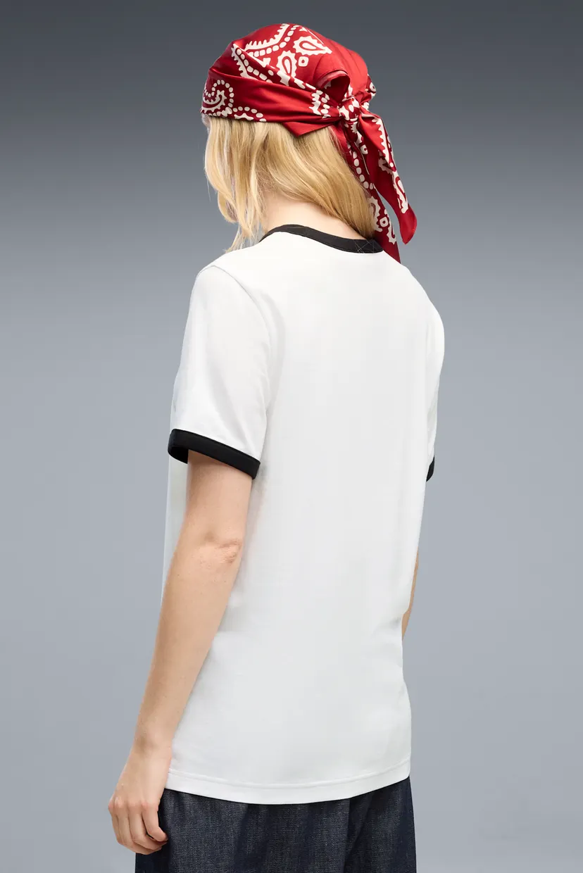 Біла футболка FUTURE.PUMA.ARCHIVE Ringer Tee Unisex (унісекс) 3