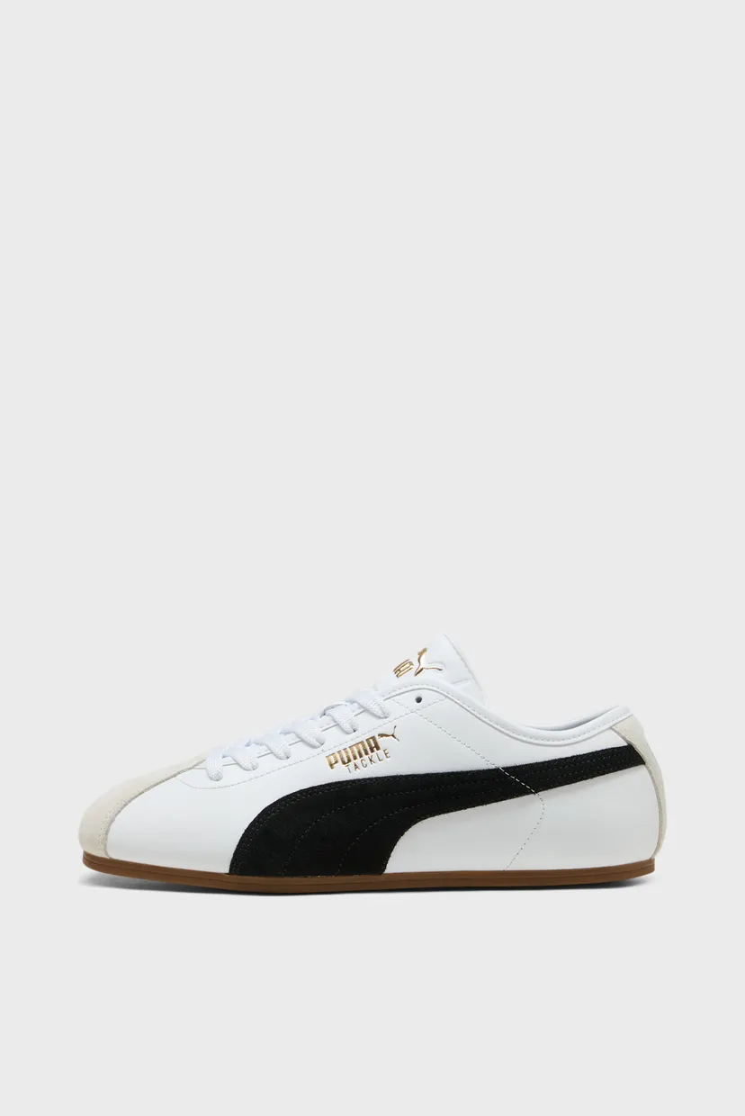 Белые кожаные кроссовки PUMA Tackle OG Sneakers Unisex 3