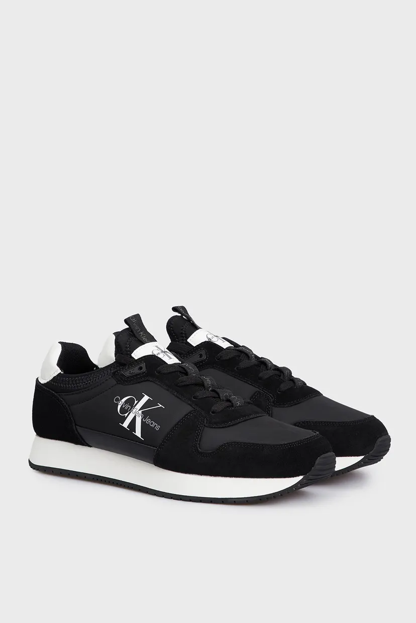 Чоловічі чорні кросівки RUNNER SOCK LACEUP NY-LTH 3
