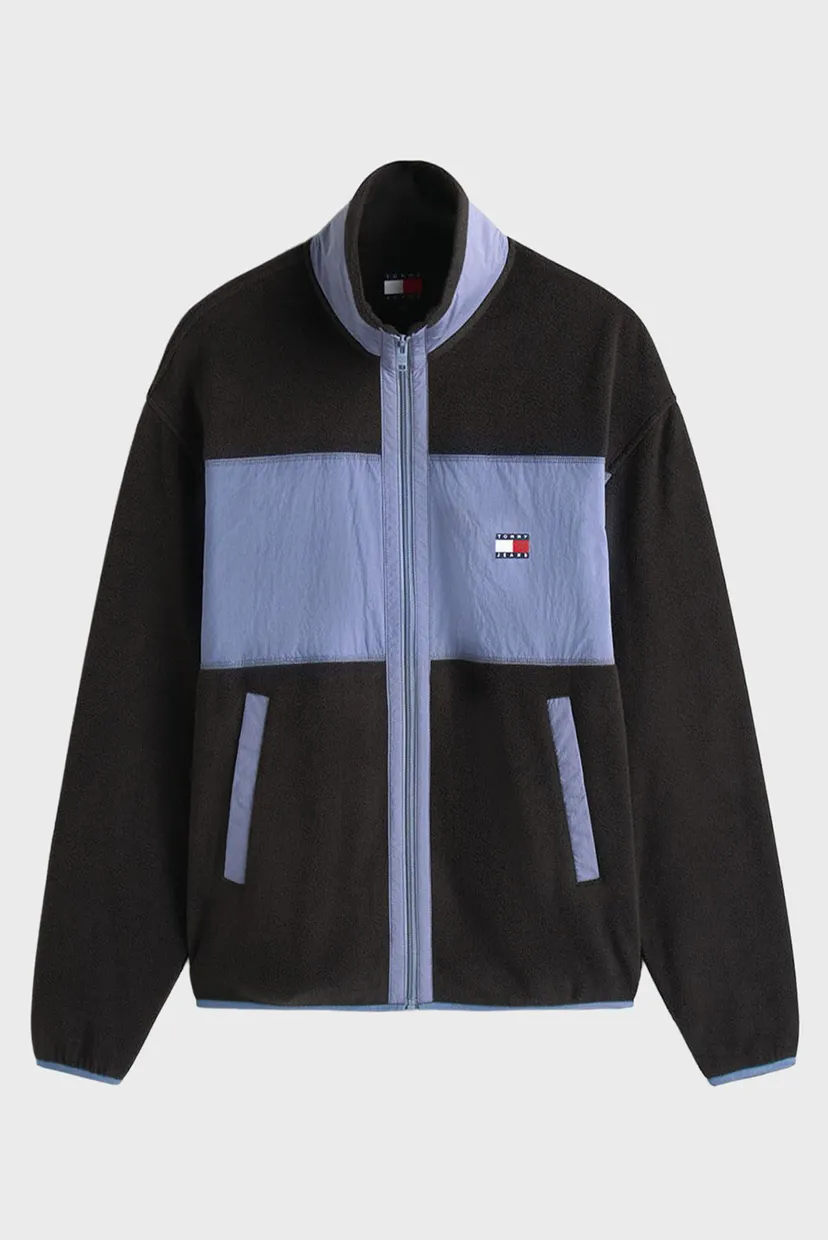 Чоловіча чорна вітровка TJM RLX FZ POLAR FLEECE 6
