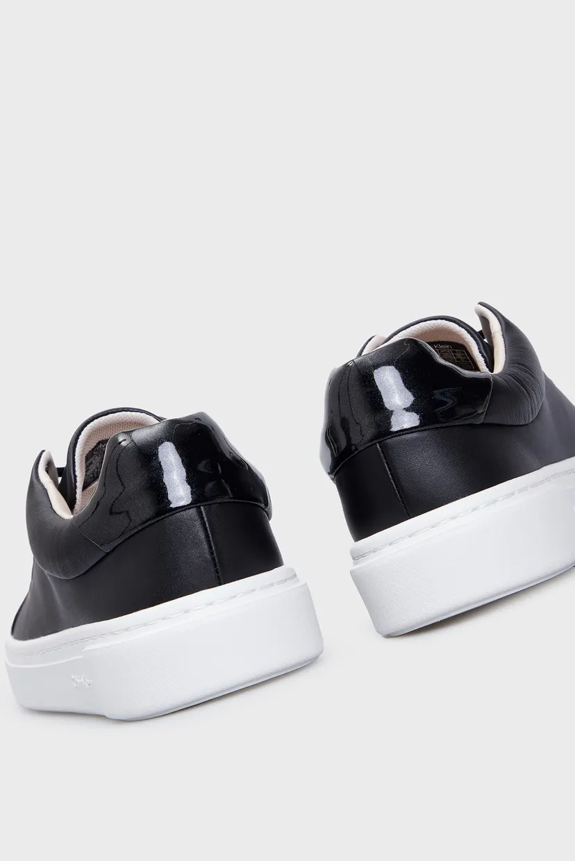 Женские черные кожаные сникерсы CUPSOLE LACE UP W/ML LTH 5