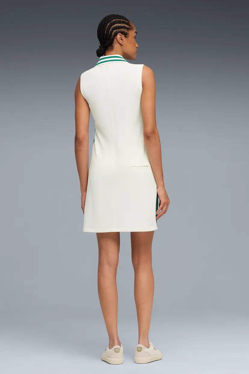 Женское белое платье 30904 Pique Golf Dress Women 3