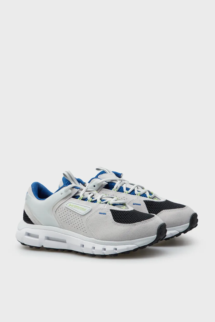 Мужские серые замшевые кроссовки UA Summit Trek Suede 3