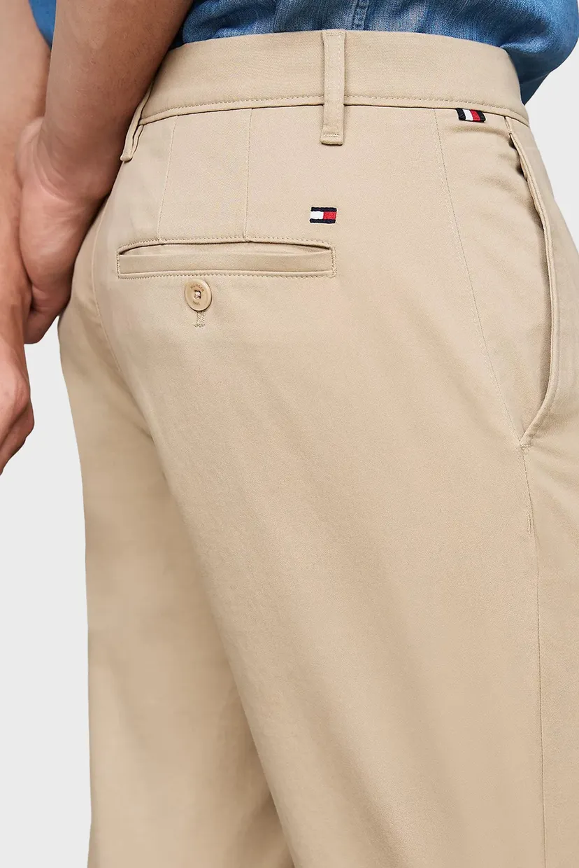 Чоловічі бежеві чіноси DENTON CHINO SATIN 4