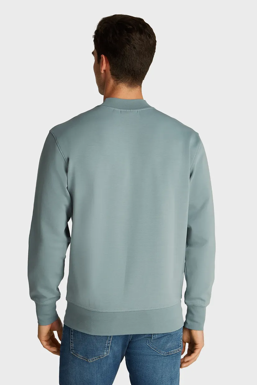 Мужской мятный свитшот INTERLOCK CREW NECK 3