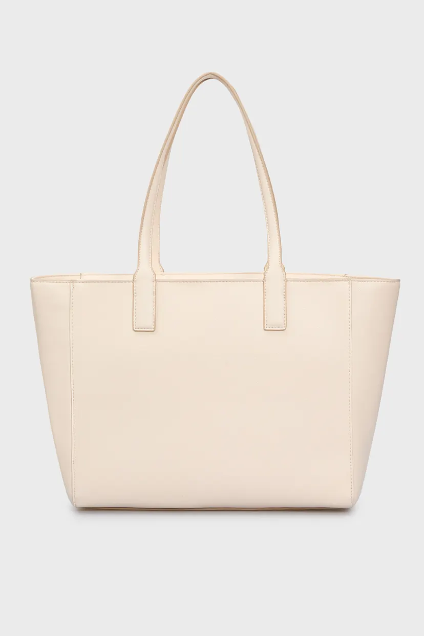 Жіноча біла сумка TH SOFT LOGO TOTE 4