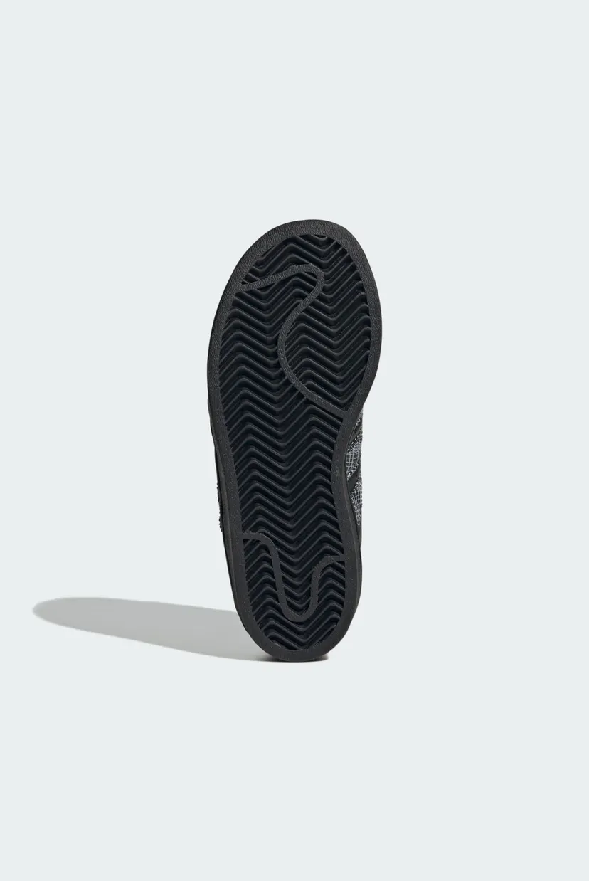 Дитячі чорні снікерси SUPERSTAR LED LIGHTS COMFORT CLOSURE ELASTIC LACE 3