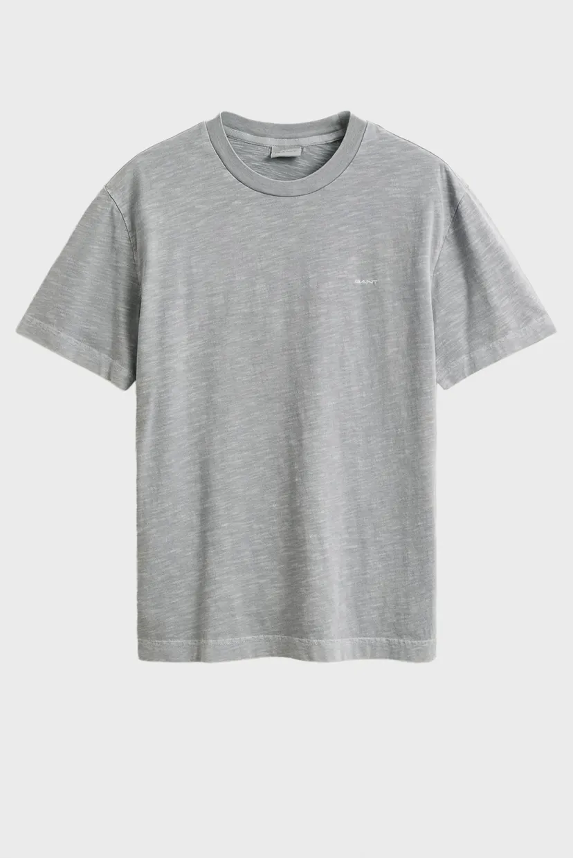 Мужская серая футболка WASHED SLUB 5