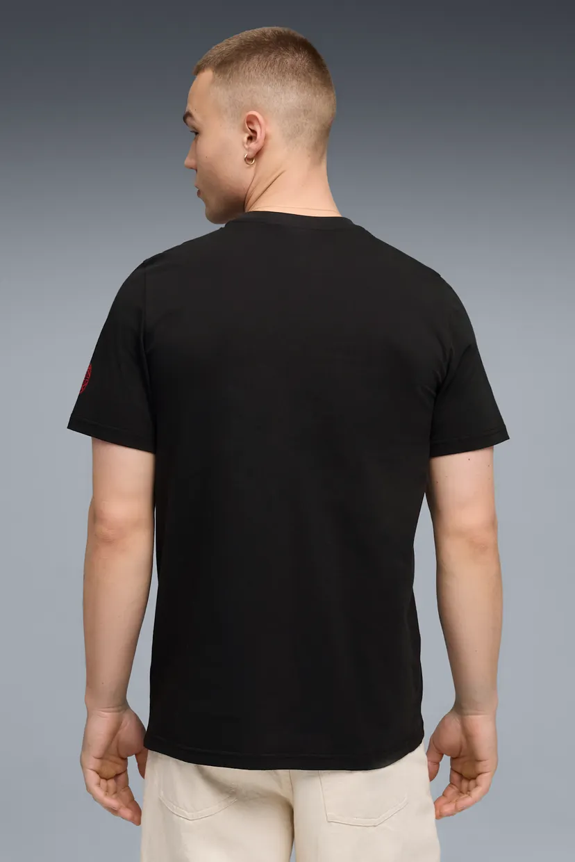 Мужская черная футболка AC Milan FtblCulture Tee Men 3