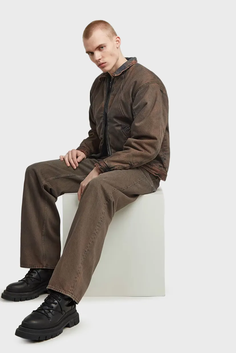 Мужские коричневые джинсы Type 96 Loose 4
