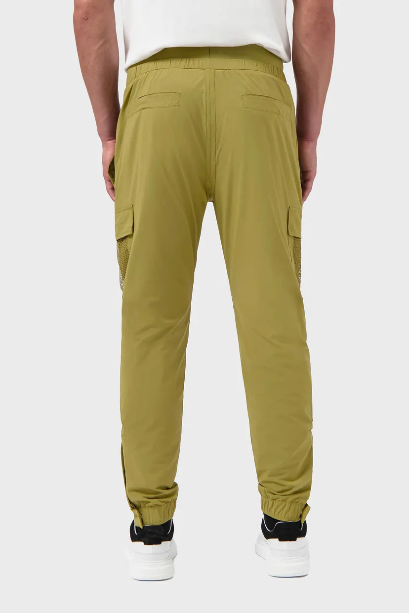 Мужские зеленые джоггеры Hexline Regular Fit Track Pants 3