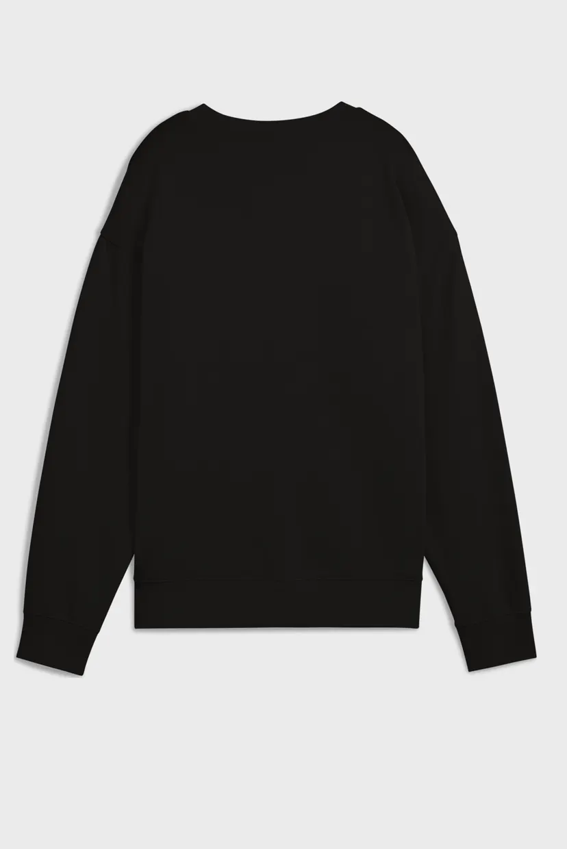 Жіночий чорний світшот ESS ELEVATED Comfort Crew Women 5