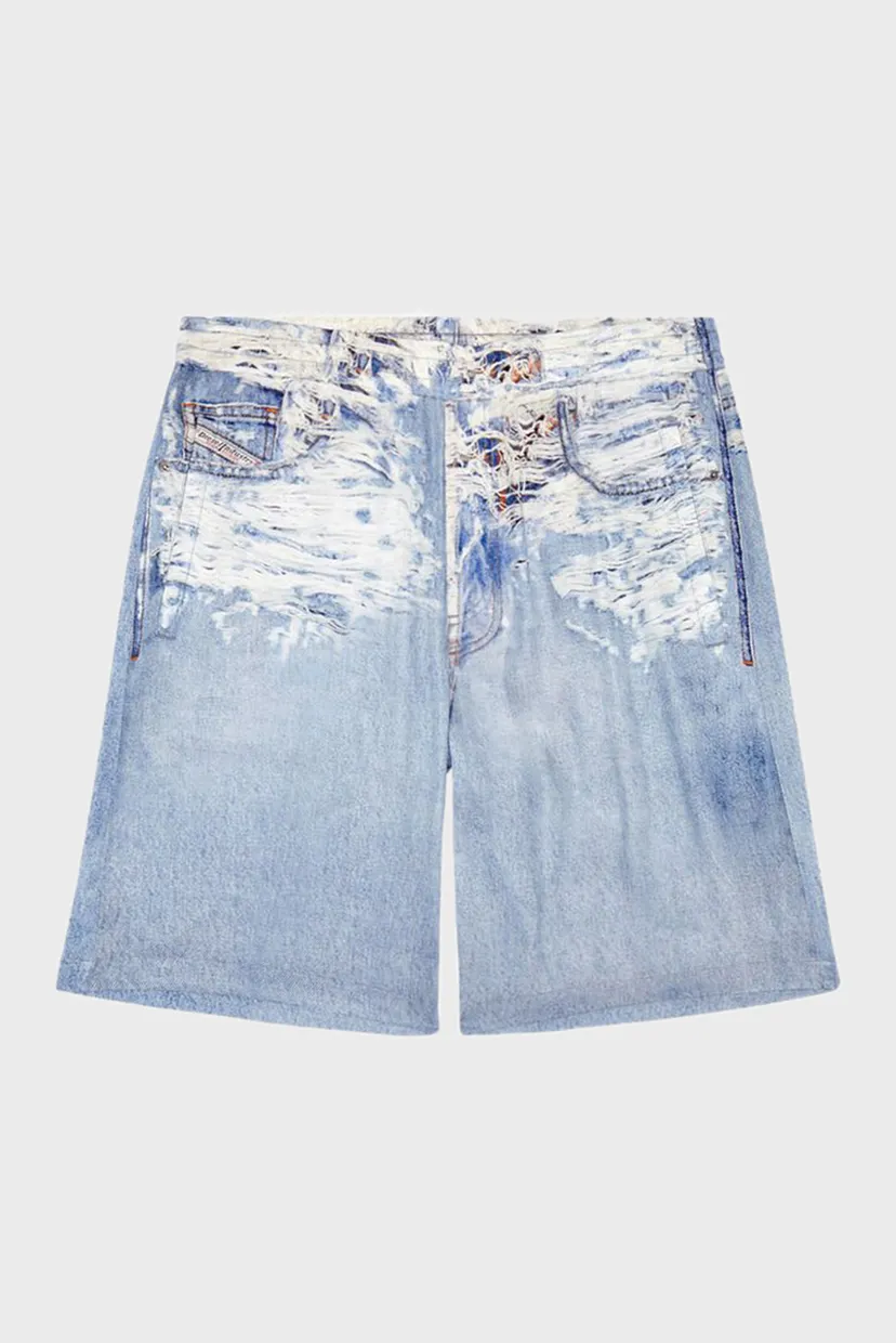 Чоловічі блакитні шорти P-ALSTON-SHORT 5