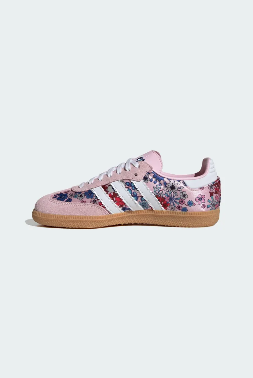 Детские розовые сникерсы ADIDAS LIBERTY LONDON SAMBA OG 6