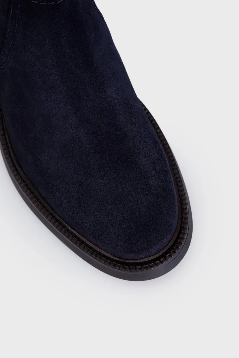 Чоловічі темно-сині замшеві челсі HILFIGER COMFORT LWT SUEDE CHEL 4