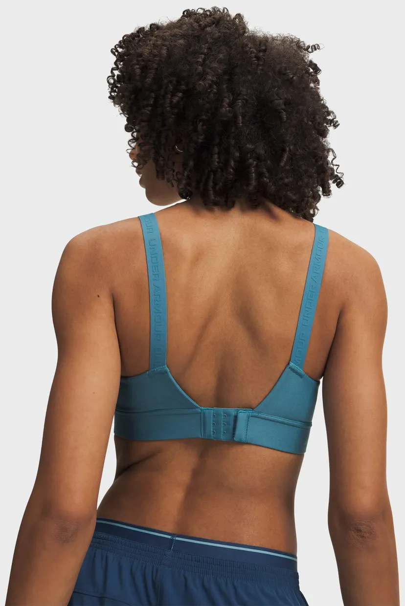 Жіночий блакитний топ UA Infinity Mid 2.0 Bra 3
