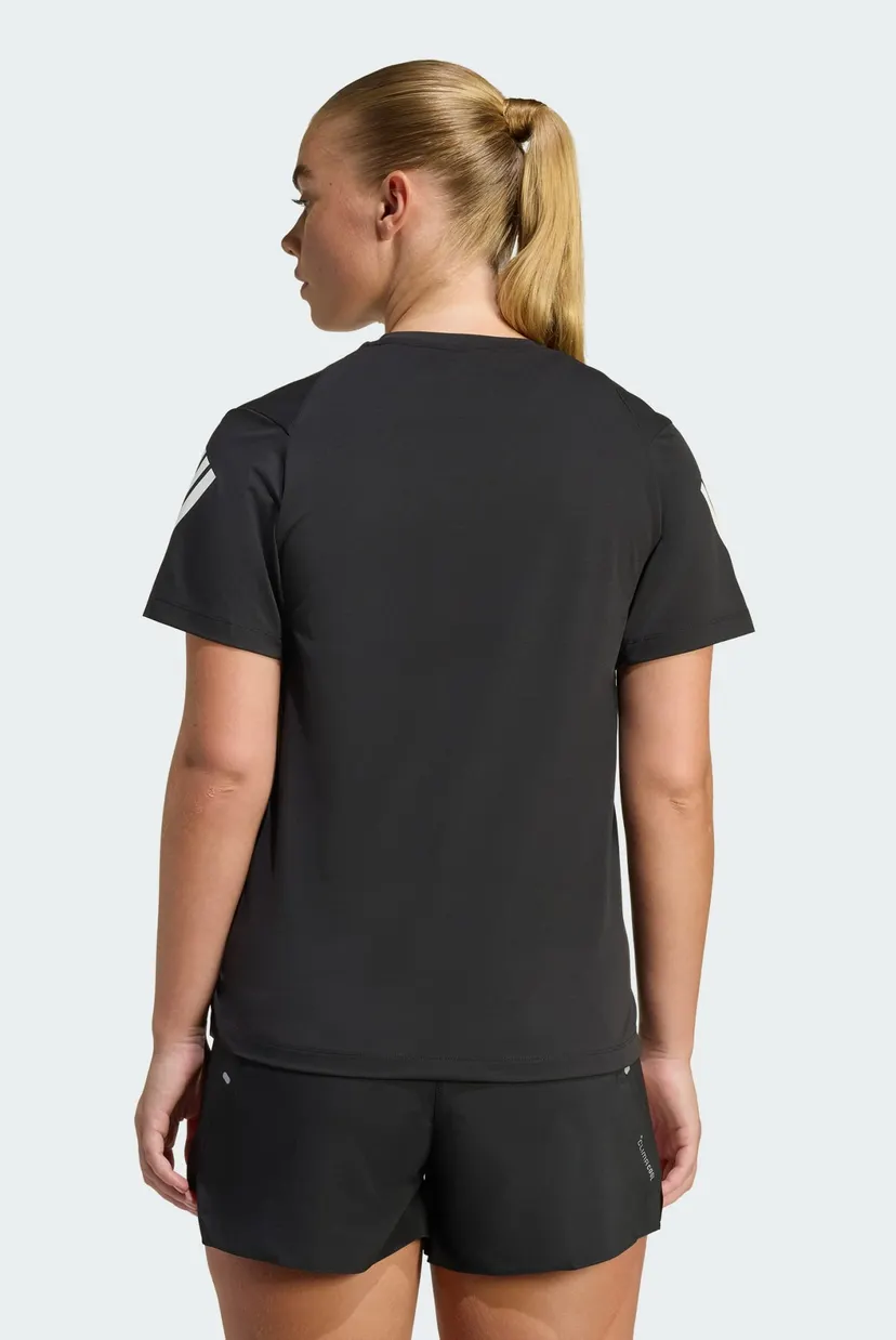 Женская черная футболка adi365 Climacool adidas JZ5114 — MD-Fashion