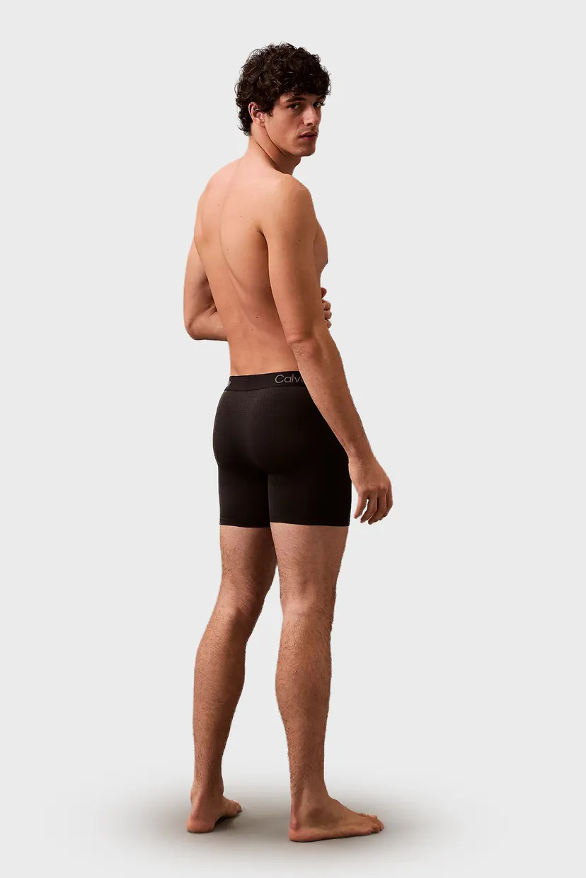 Мужские черные боксеры BOXER BRIEF 3