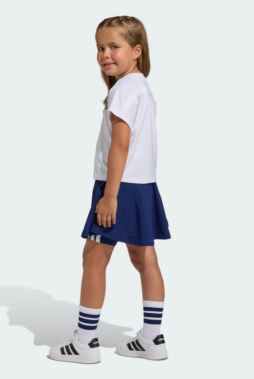 Детский комплект одежды (футболка, юбка-шорты) ADIDAS DISNEY FROZEN SPORT 3