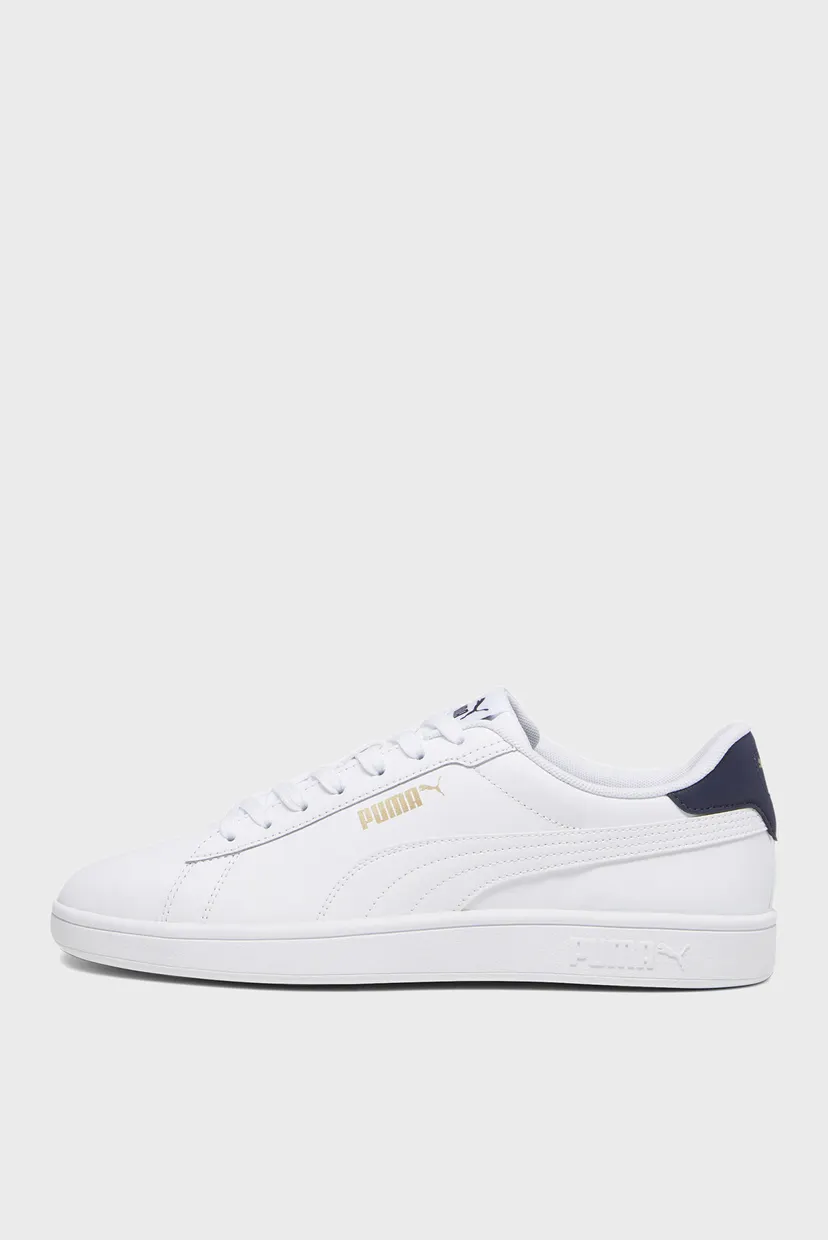 Белые кожаные сникерсы 
 Smash 3.0 L Sneakers 4