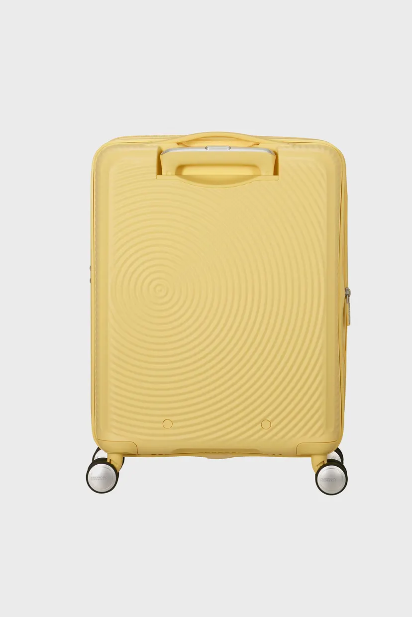 Желтый чемодан 55 см SOUNDBOX PASTEL YELLOW 5