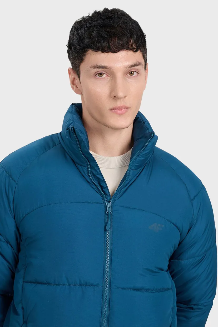 Мужская синяя куртка DOWN JACKET 4